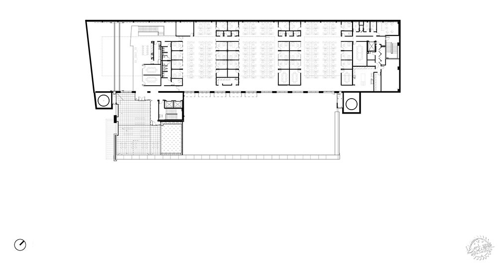 野獸派建筑的發(fā)展春天丨ProMedica公司總部改造項(xiàng)目第28張圖片