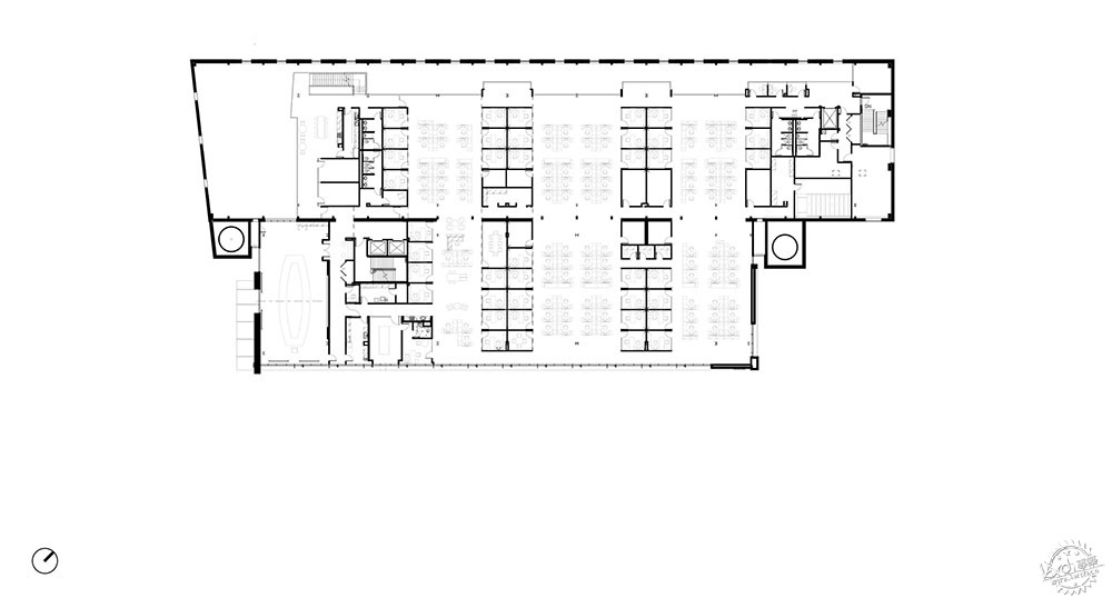 野獸派建筑的發(fā)展春天丨ProMedica公司總部改造項(xiàng)目第27張圖片