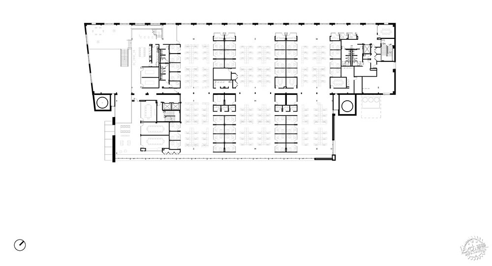 野獸派建筑的發(fā)展春天丨ProMedica公司總部改造項(xiàng)目第26張圖片