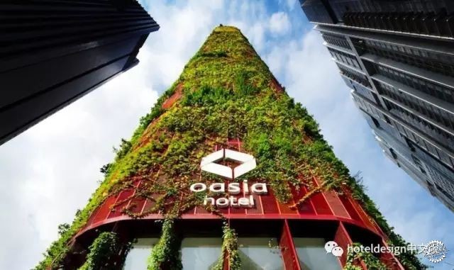 新加坡的生態(tài)建筑專業(yè)戶，又建了一個長滿綠植的酒店
